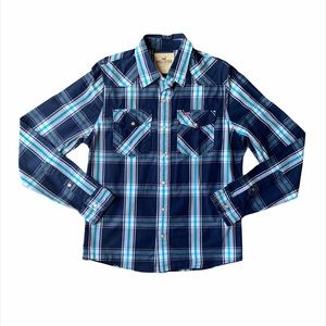 Hollister:men’s buttoned long sleeve